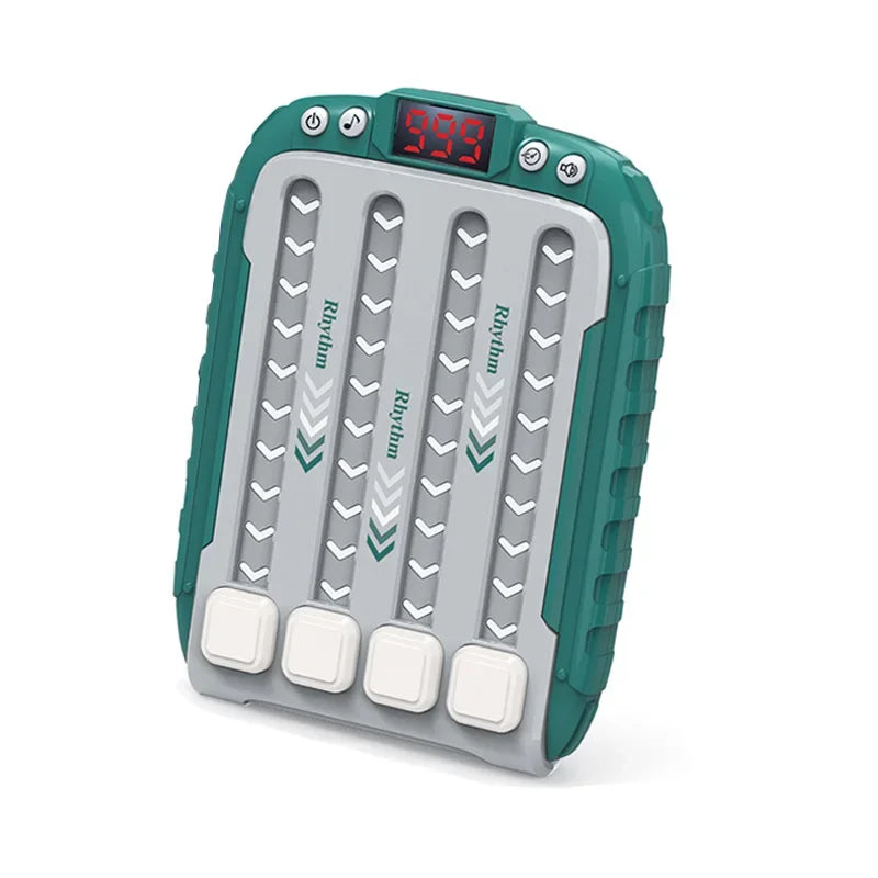 Electronic Music Rhythm Puzzle Game Montessori Travel Toy Big green