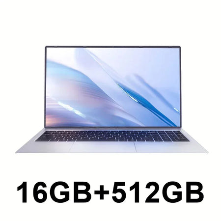 New 15.6 Inch Portable Laptop &ndash; High Performance with 16GB RAM and 2048GB Storage Argent 16GB 512GB
