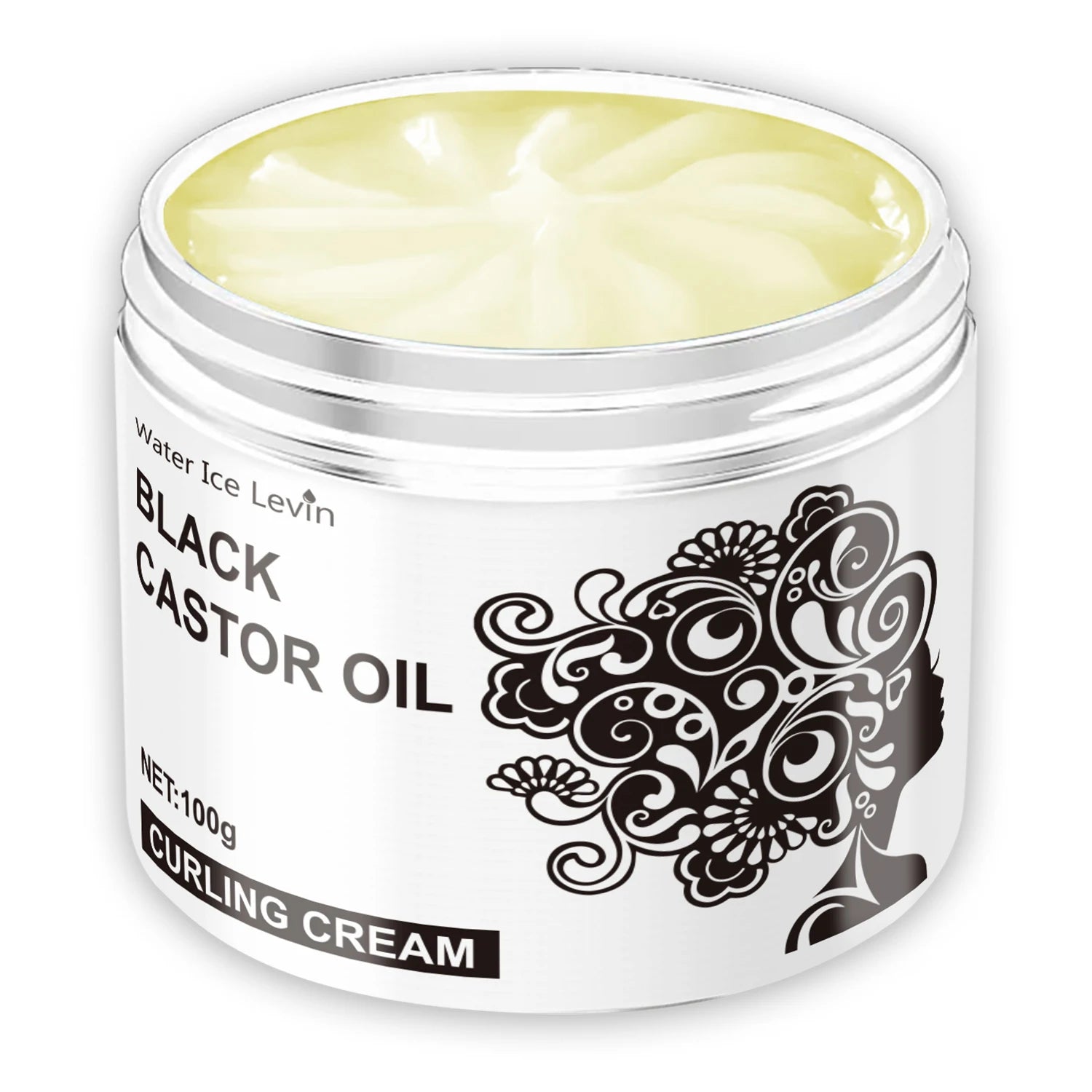 Curly Elastic Cream &ndash; Moisturizing and Nourishing Formula 100g Bottle