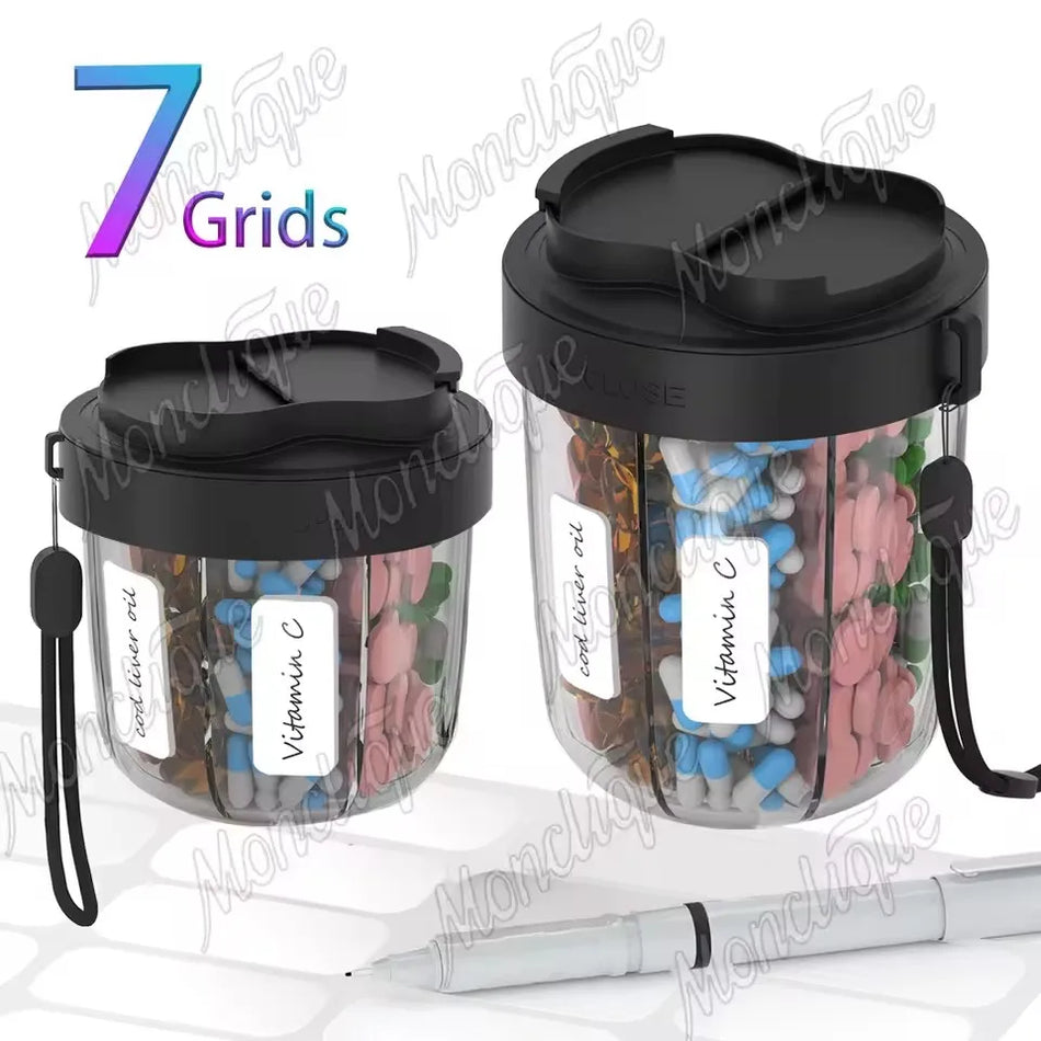 Organizator tableta s 7 pregrada, vodootporna torbica za putovanje