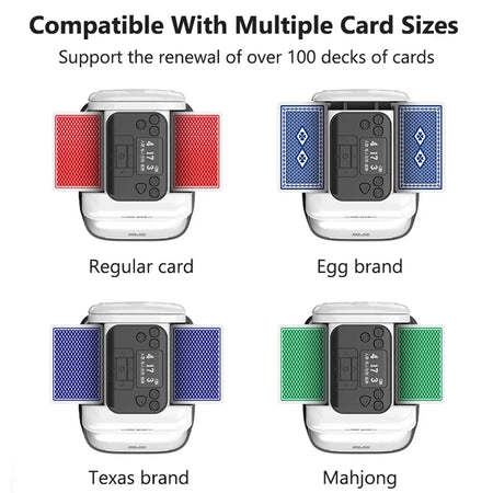 Automatic Card Dealer &ndash; Rechargeable Shuffler for Card Games