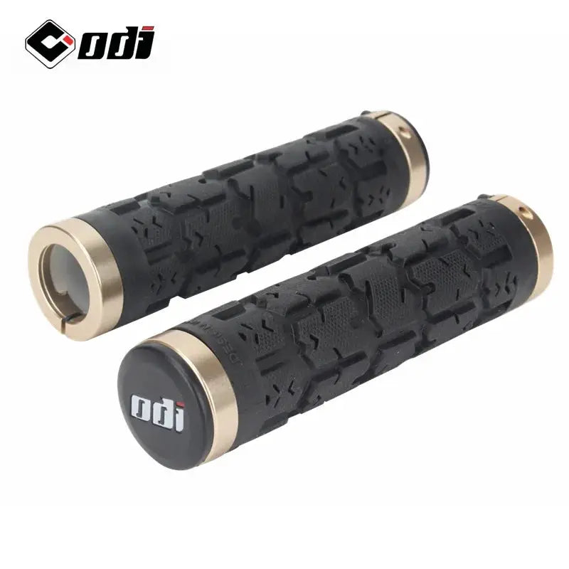 ODI Lock on Bicycle Handlebar Grips Soft Ergonomics Bike Handlebar Grip Ultralight MTB Grips Lock Ring Bicycle Handles Bike Part by InterCyprus Trading Ltd
