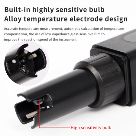 5 in 1 Water Quality Tester - Rechargeable Type-C Design