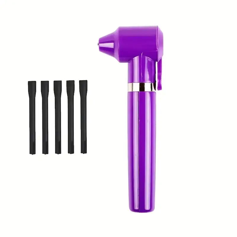 JC Tattoo Pigment Mixer Electric Ink Mixer With 5 Sticks Purple / CHINA