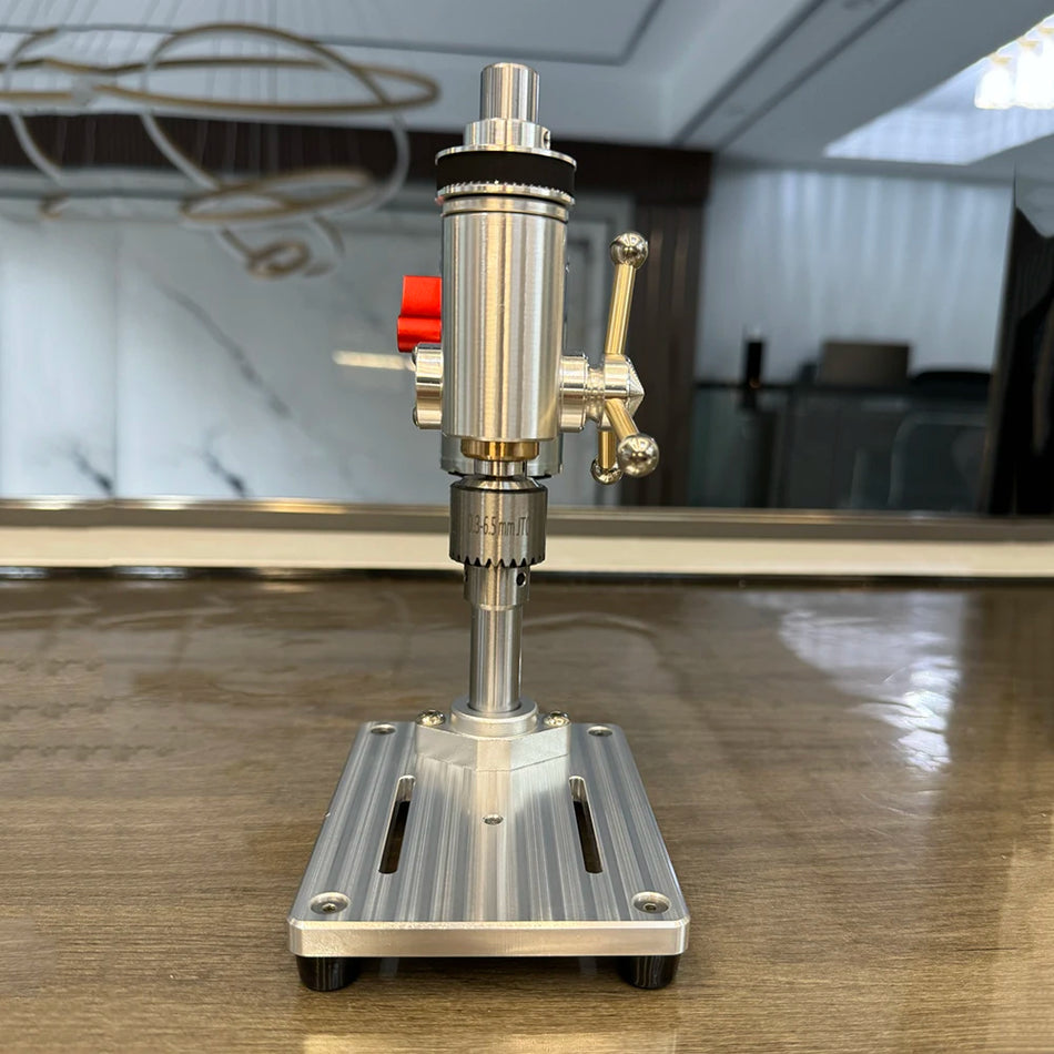 Mini mikro přesný stolní vrták na hodinky a PCB, kovový