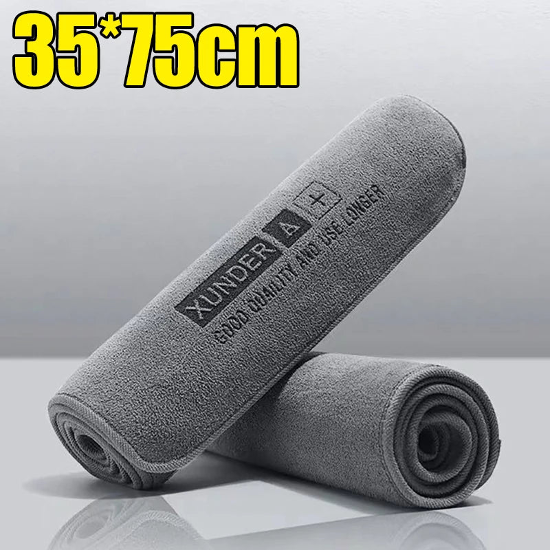 High-Absorption Microfiber Car Washing Towel - Eco-Friendly Detailing Cloth 35x75cm / 5PCS