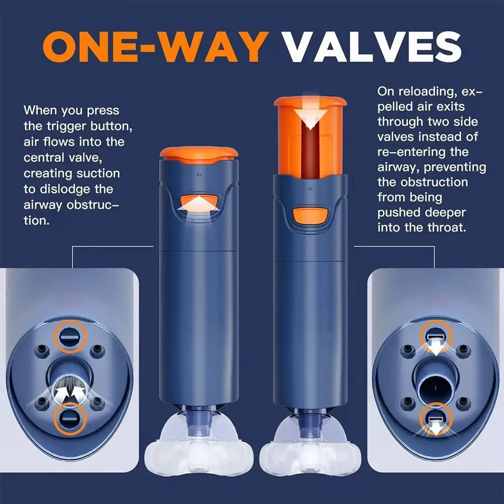 Choice Heimlich Rescue Device &ndash; Instant 33KPa Suction