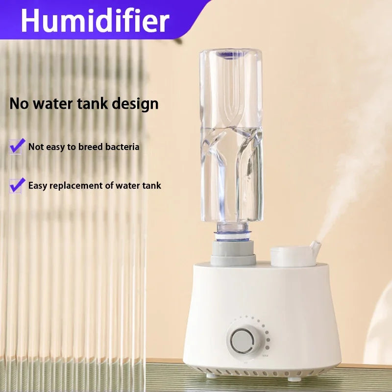 Mineral Water Bottle Air Humidifier &ndash; Portable Cool Mist