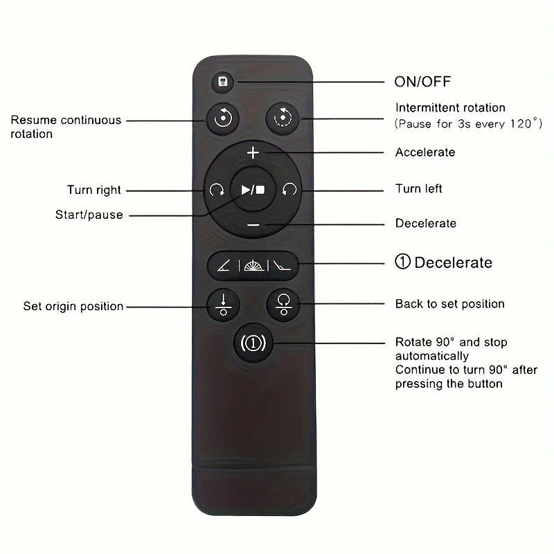 360-Degree Photography Turntable with Remote Control &amp; Motorized Display Stand