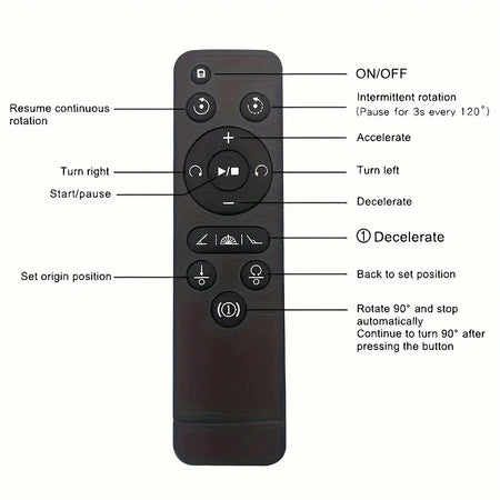 360-Degree Photography Turntable with Remote Control &amp; Motorized Display Stand