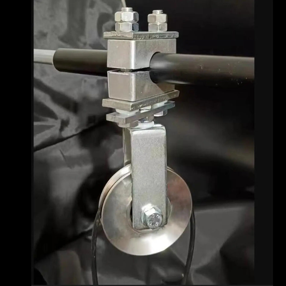 Universal Bearing Pulley Wheel - Durable Aluminum Alloy Gym Equipment