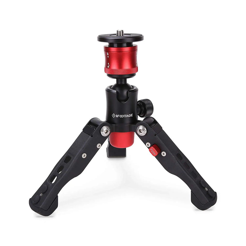 IFOOTAGE Mini Tabletop Tripod Mount &ndash; 360 Degree Ball Head
