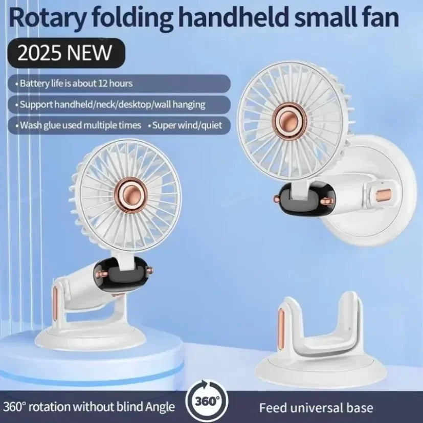 180 Degree Rotation Handheld Mini Fan &ndash; Ultra Portable