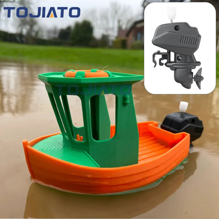 Tojiato Original Bamboo Lab Makerworld MH010 Clockwork Boat Model Kit