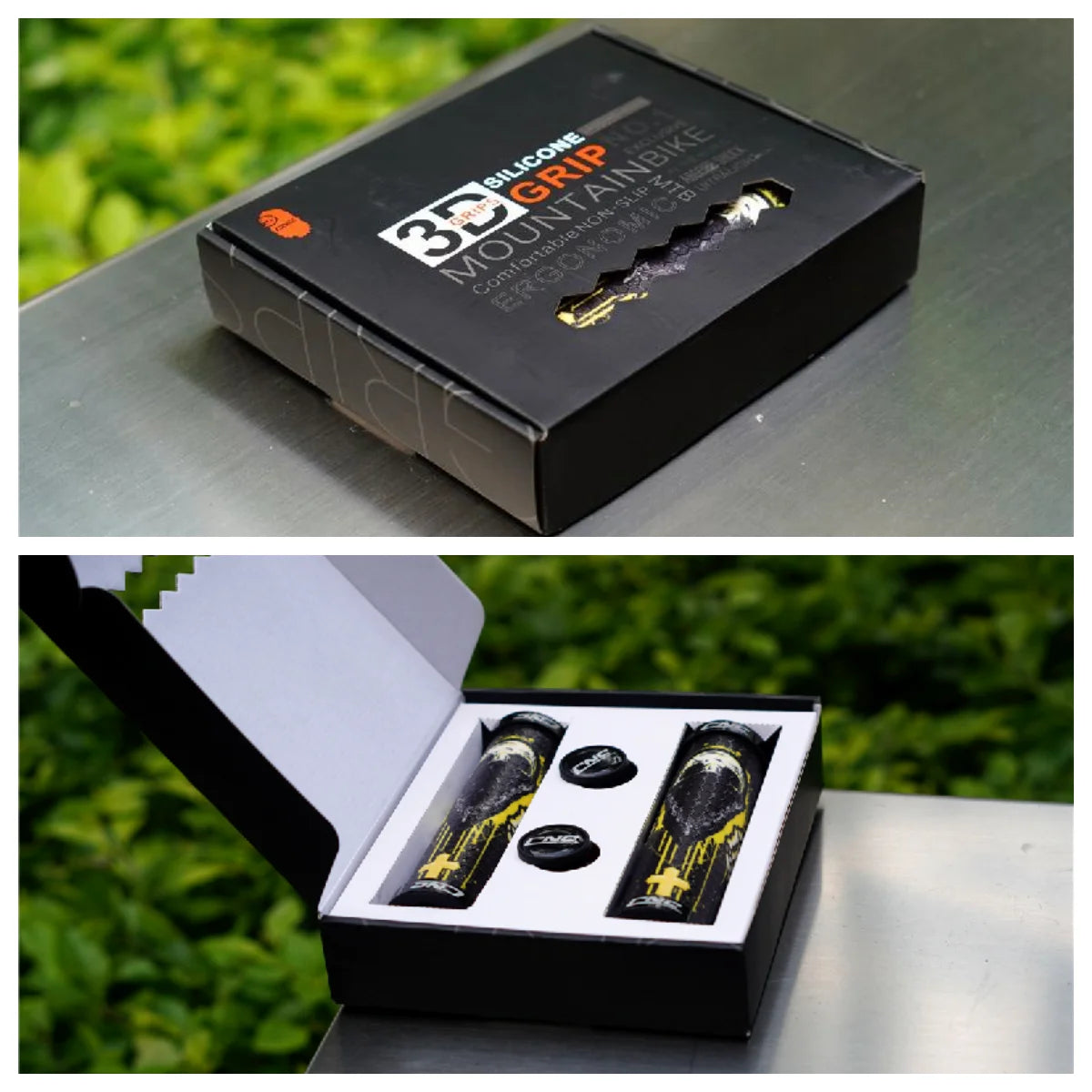 CNC Lock-On Silicone Shockproof MTB Handlebar Grips