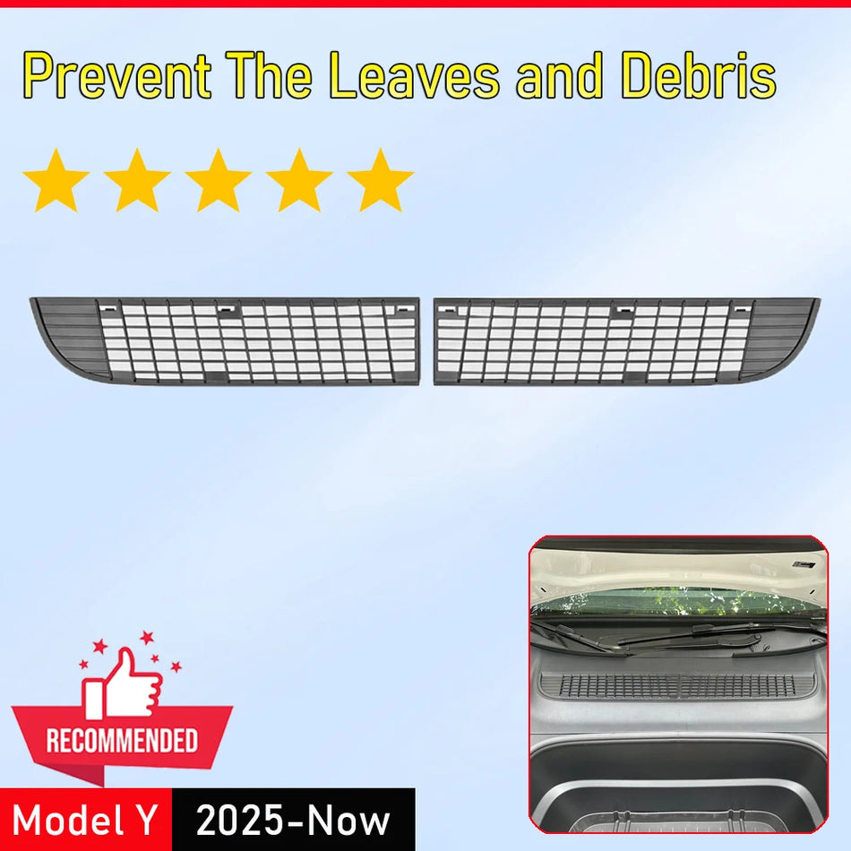 Notranja mreža za ventilacijo za Tesla Model Y juniper z mrežo proti žuželkam in pokrovom proti prahu