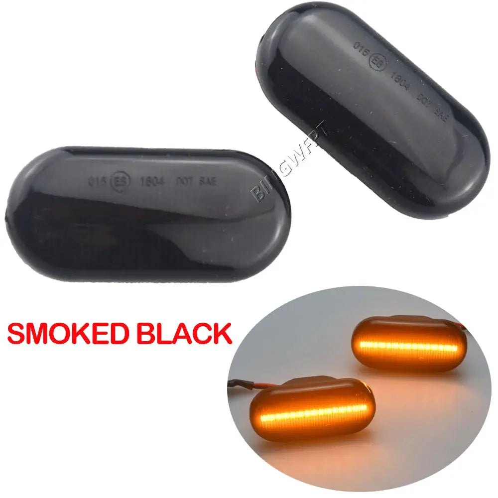 LED Dynamic Side Turn Signal Light For Nissan Tiida C11 Note E11 Micra K12 NP300 Navara D40 Qashqai J10 by InterCyprus Trading Ltd