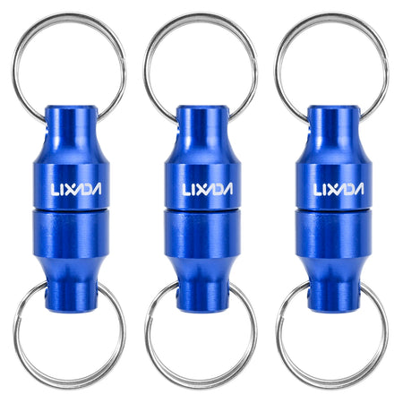 Lixada Fly Fishing Magnetic Net Release Holder &ndash; Clip blue 3pcs