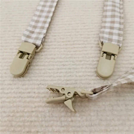 Cute Bear Pacifier Clip Chain for Infants