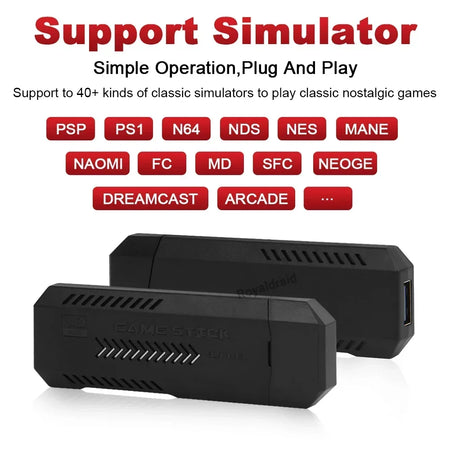 X2 Plus 4K Retro Video Game Console with Wireless Controllers - 50,000 Games