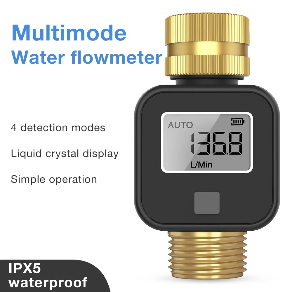 Digital Water Flow Meter IP5X 3/4 Inch &ndash; Efficient Flow