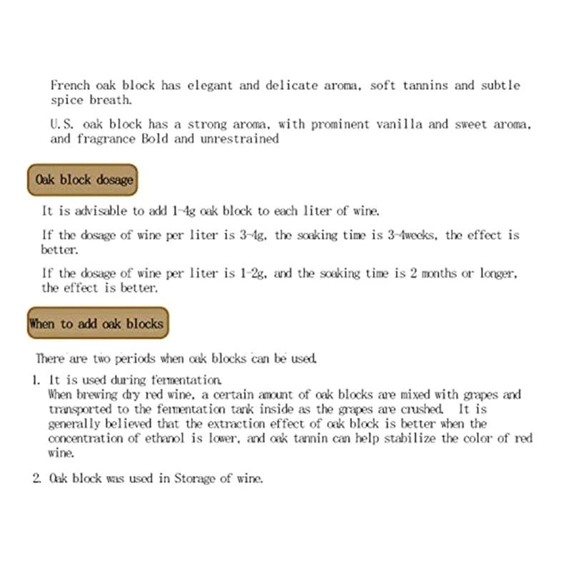 Toasted Winemaking Oak Chips &ndash; Enhances Aroma and Body