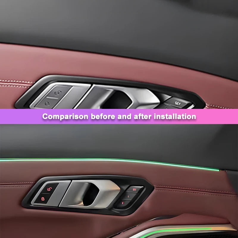 Zestaw oświetlenia ambientowego LED BMW G20 G22 G05 G06 G07 z synchronizacją OEM