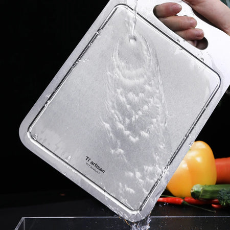 Tiartisan Titanium Cutting Board &ndash; Ultralight Double Sided