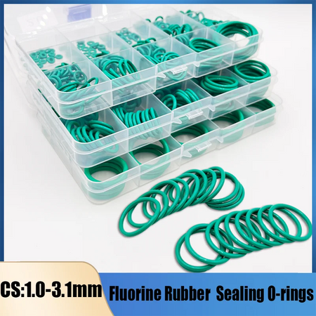 Green FKM Fluorine Rubber O Ring &ndash; Acid And Alkali Resistant Oilproof Seal