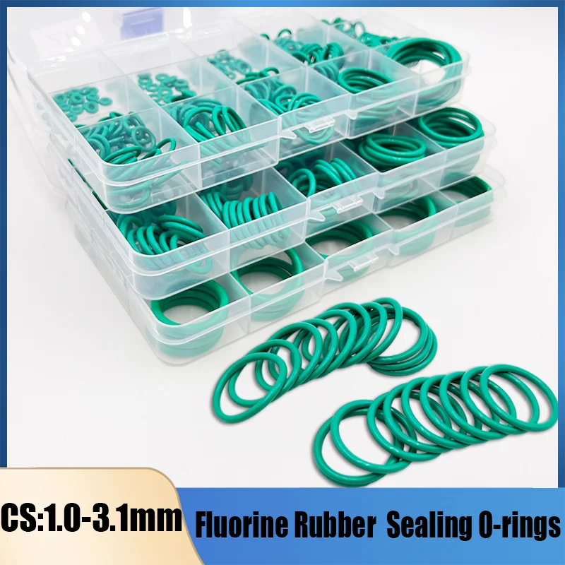 Green FKM Fluorine Rubber O Ring &ndash; Acid And Alkali Resistant Oilproof Seal