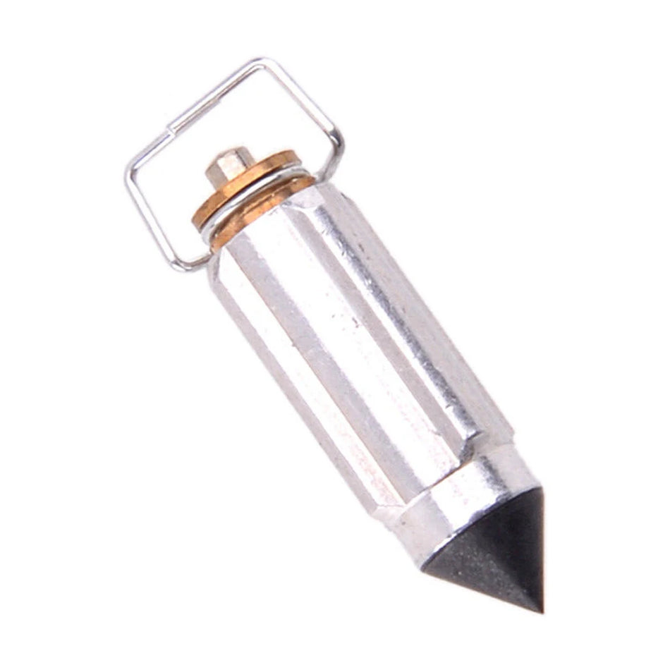 Carburetor Float Needle Set for Suzuki YMH Motorcycle Metal Silver Finish, Precision Made