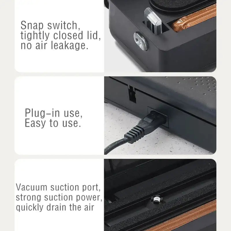 Household Vacuum Sealer EU Plug Food Packaging Machine 30cm