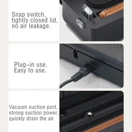 Household Vacuum Sealer EU Plug Food Packaging Machine 30cm
