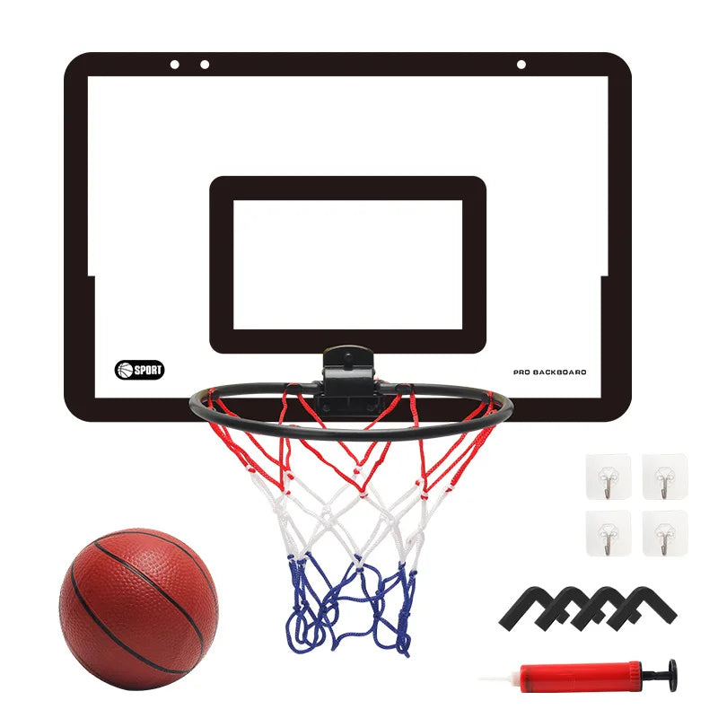 Children's Foldable Basketball Stand &ndash; Indoor Outdoor Use black