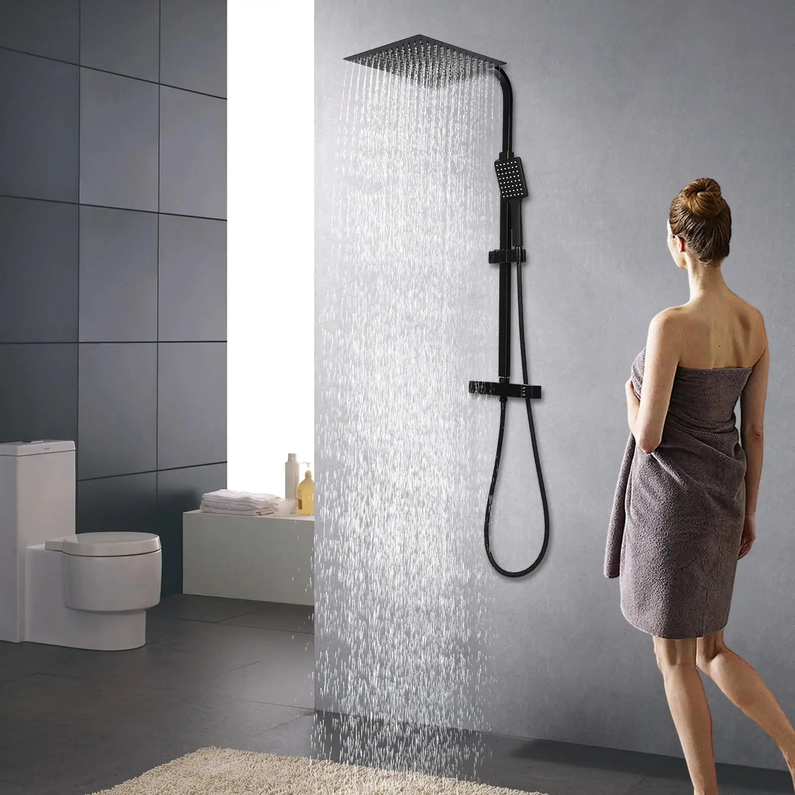 Thermostatic Shower Set &ndash; Precision Temperature Control