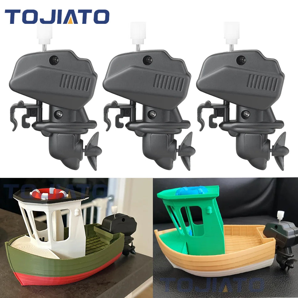 Tojiato Original Bamboo Lab Makerworld MH010 Clockwork Boat Model Kit