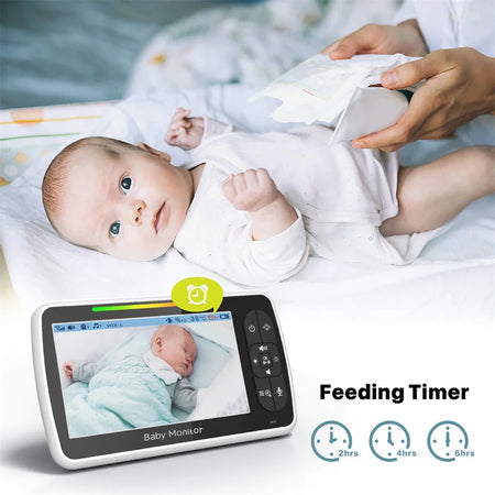 Babystar 5-Inch Remote Pan-Tilt-Zoom Video Baby Monitor