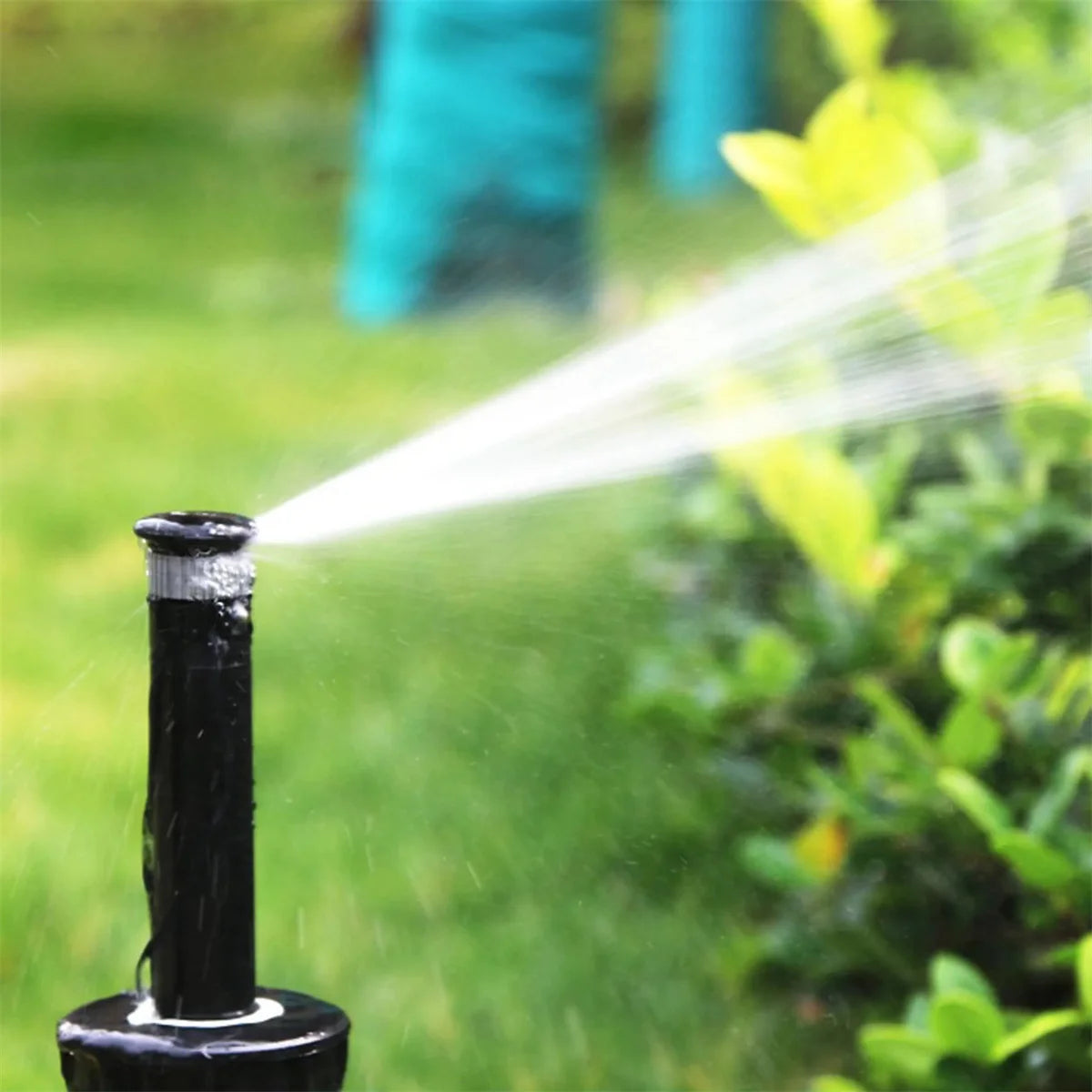 360&deg; Adjustable Popup Watering Sprinkler Nozzle for Efficient Garden Irrigation
