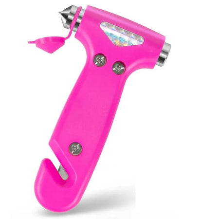 Car Escape &amp; Safety Hammer Tool Pink