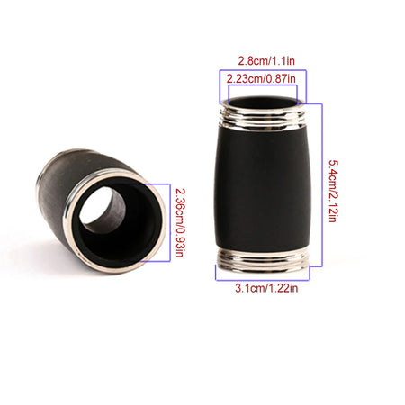 Clarinet Tuning Barrel 62mm &ndash; Universal B Flat Wind Part