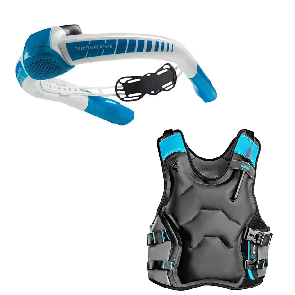 Power Breath Palawan Inflatable Vest Jacket Adults &ndash; Two-Way Breathing Technology