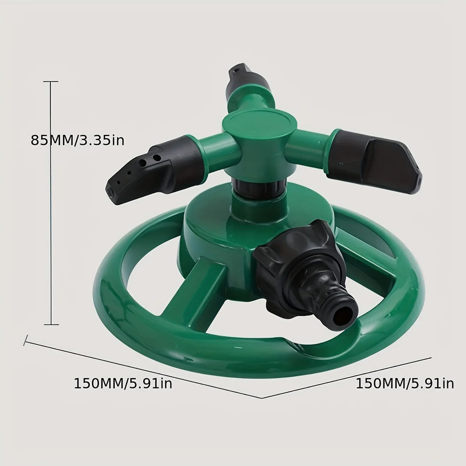 360 Degree Automatic Rotating Garden Lawn Sprinkler - Efficient Watering Irrigation System