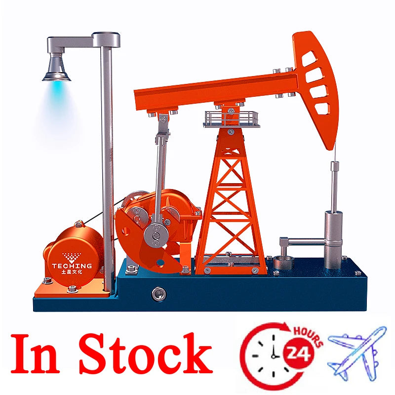 Gör-det-själv metallpumpenhet modellkit, skala 1 till 8, pedagogisk leksak