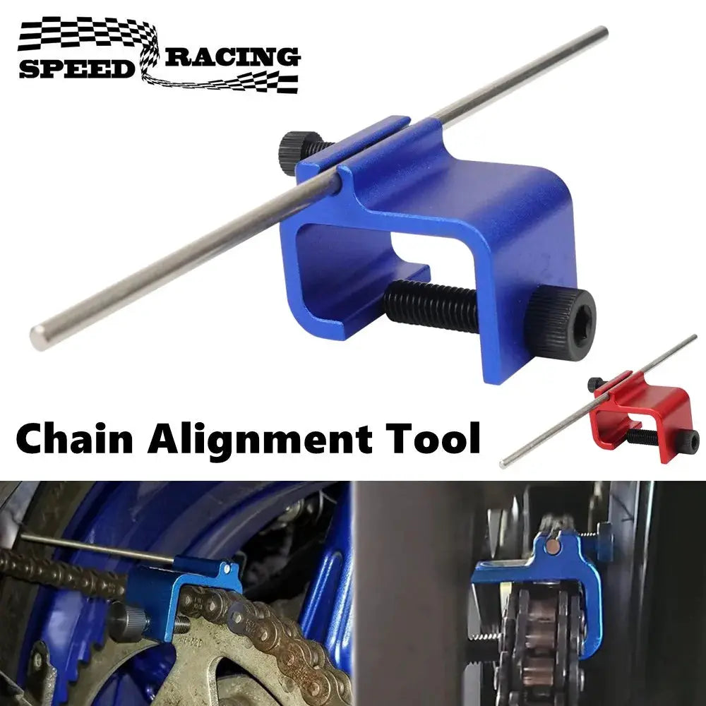 Chain Alignment Tool Quick Accurate Alignment Tool Universal for Motorcycle ATV Bike Sprocket Sport Dirt Bike by InterCyprus Trading Ltd