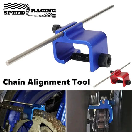 Chain Alignment Tool Quick Accurate Alignment Tool Universal for Motorcycle ATV Bike Sprocket Sport Dirt Bike by InterCyprus Trading Ltd