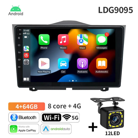 9 Inch CarPlay Android Auto Radio Lada Granta Cross - GPS 4 64Carplay 12LED