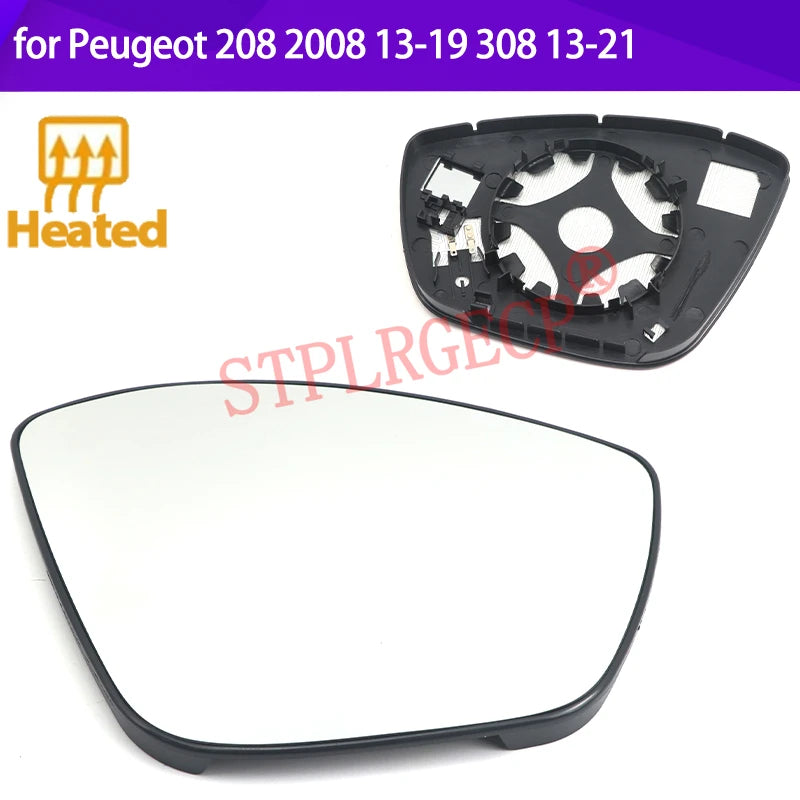 Sildāms sānu spoguļa stikls Peugeot 208 2008 308