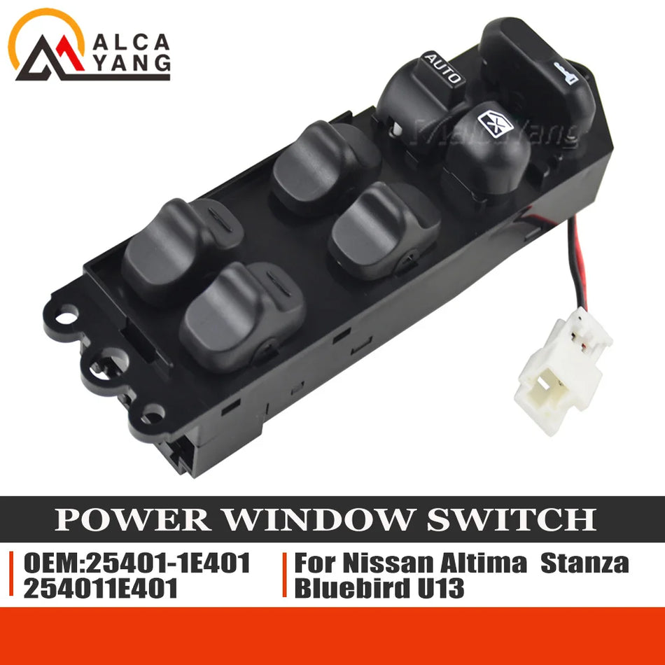Predný ľavý elektrický spínač okien 25401-1E400 pre Nissan Altima 1993-1994