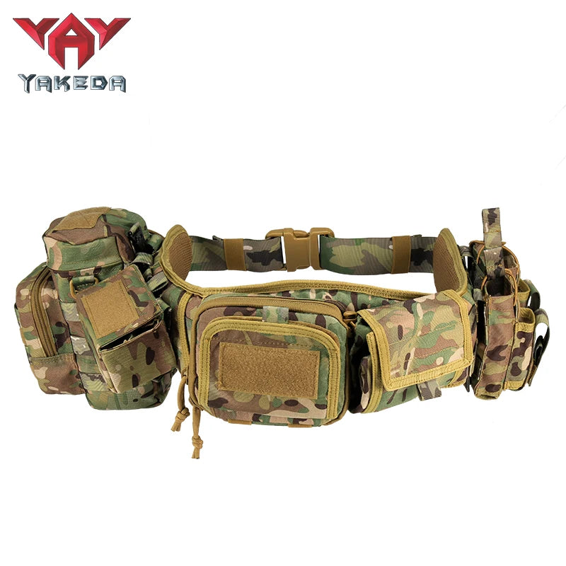 Yakeda Tactical Belt &ndash; MOLLE Padded Holster System