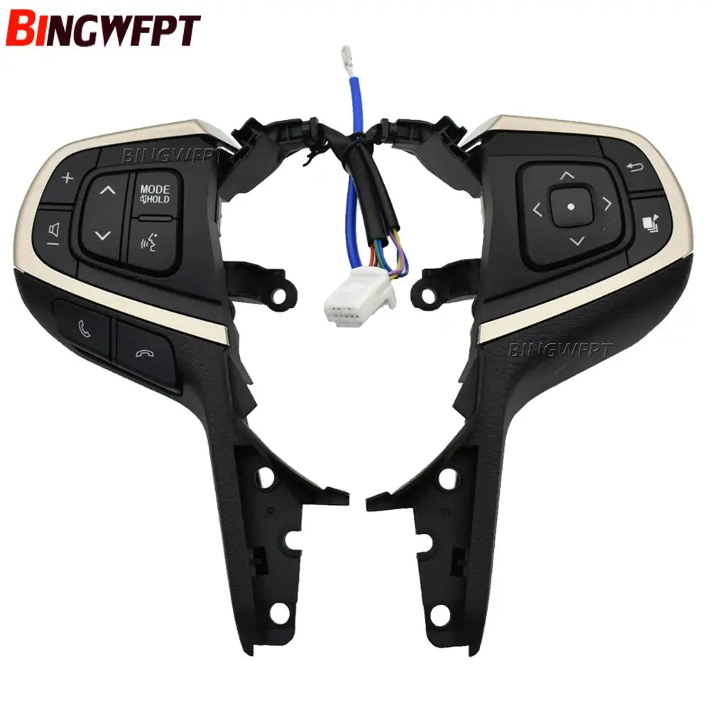 Multi-function Steering Wheel Cruise Control Buttons Switch For Innova 2015 2016 2017 2018 2019 by InterCyprus Trading Ltd